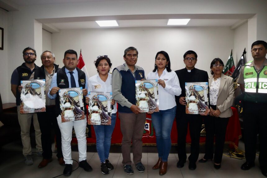 Presentan actividades por la Festividad de la Virgen del Santuario de Charcani