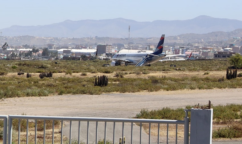 Protocolo de emergencia en aeropuerto de Arequipa